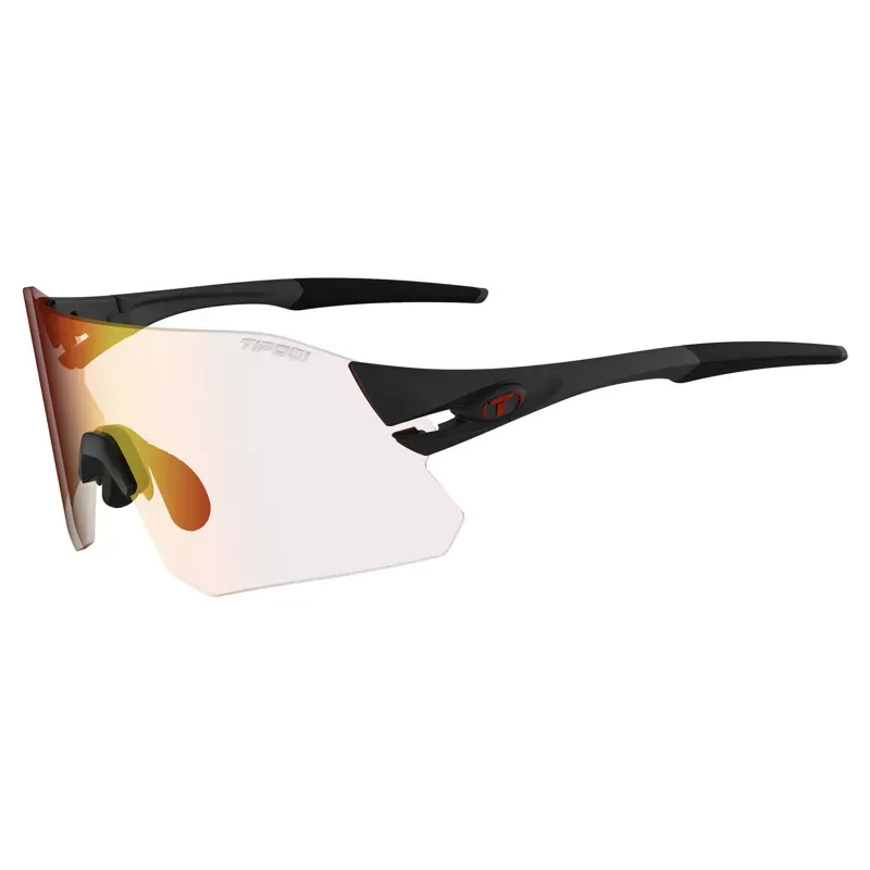 Tifosi Rail Interchangeable Clarion Fototec Lens Sunglasses in Black