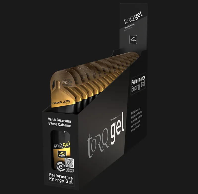 Torq Energy Gel Caramel Latte with Guarana - Caffeinated 45g